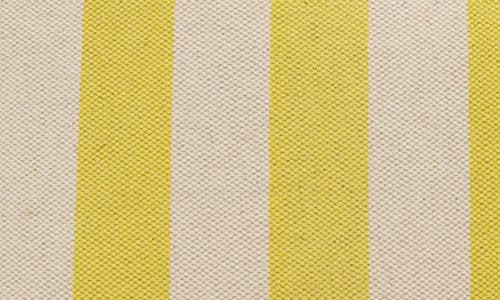 Aldo Summer Canvas Tote In Light Yellow