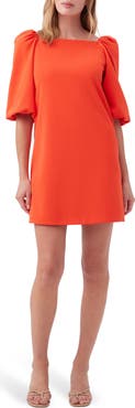 Trina Turk Symphone Puff Sleeve Shift Dress