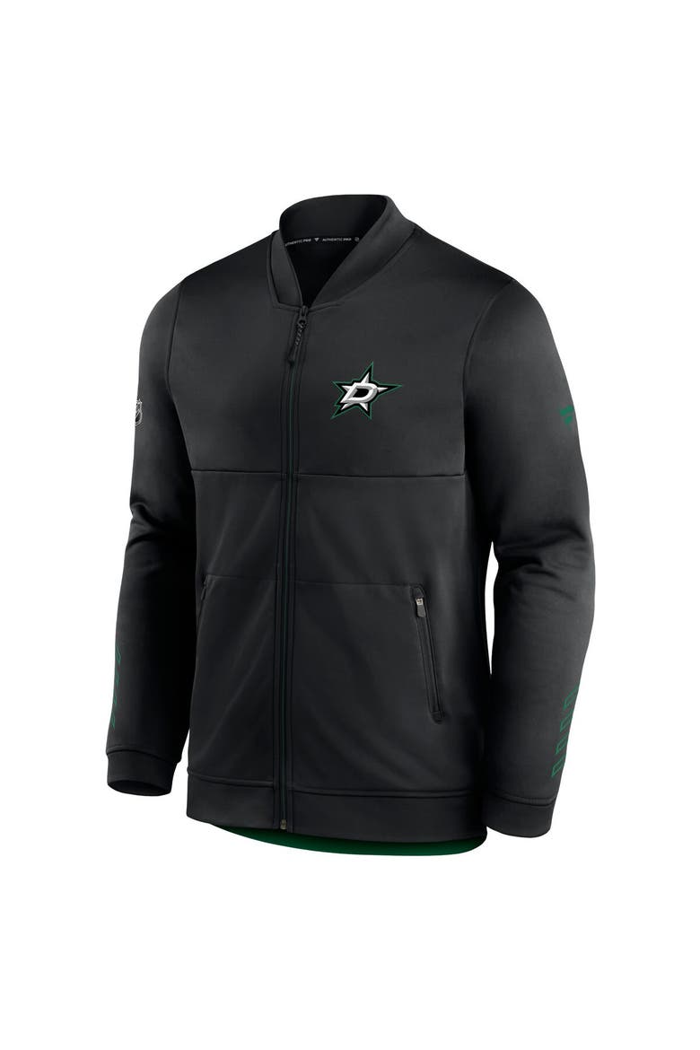 Men's Fanatics Branded Black Dallas Stars Locker Room Full-Zip Jacket, Alternate, color, Black