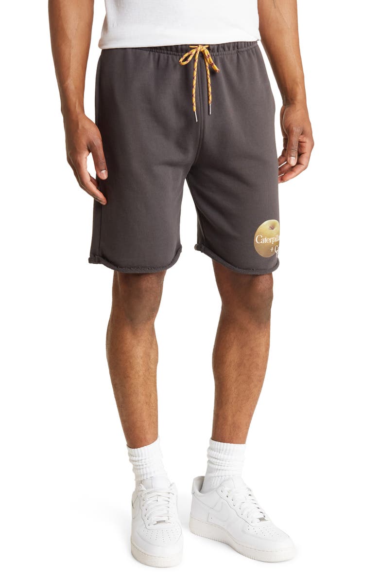 CATERPILLAR x Colour Plus Co. Cotton French Terry Shorts, Main, color,