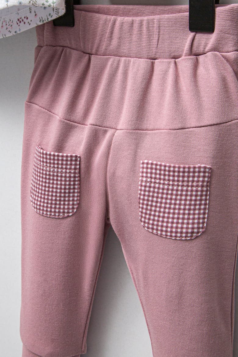 Flower Garden Outfit Set, Alternate, color, Pink