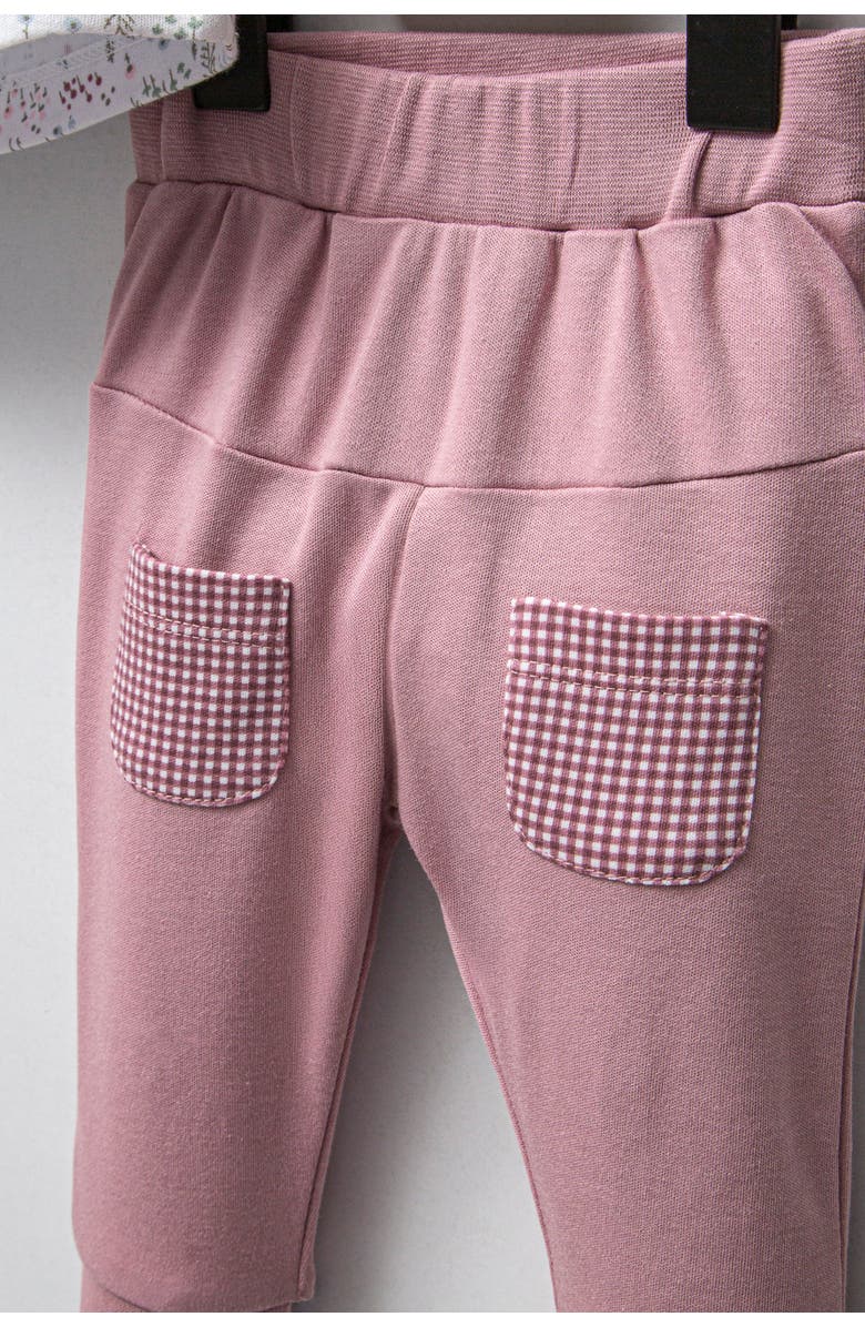 moi noi Flower Garden Outfit Set, Alternate, color, Pink