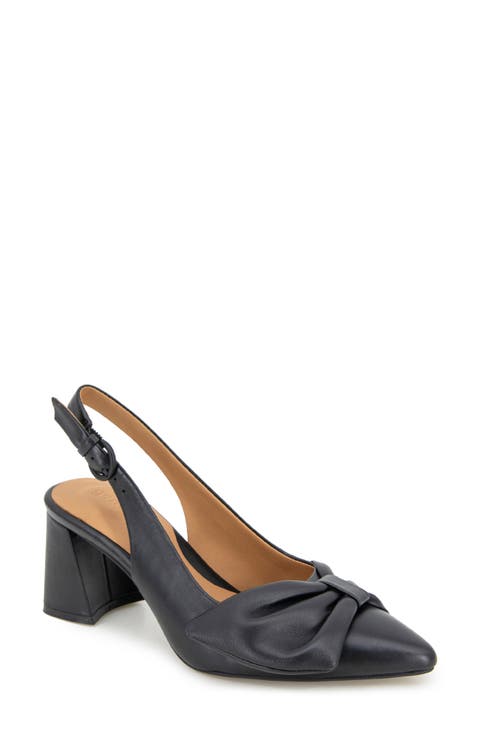 Diana Slingback Pointed Toe Pump (Women)