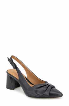 Gentle Souls Diana Slingback Pointed Toe Pump
