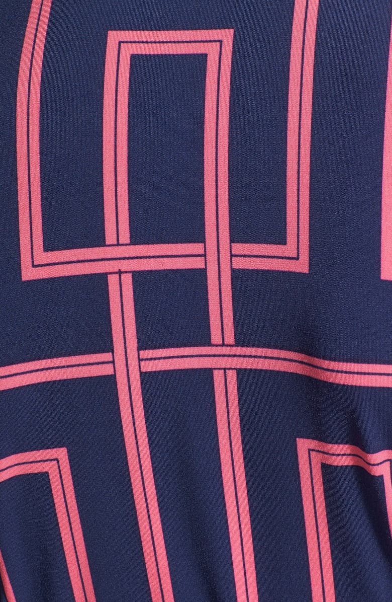 Maggy London Print Jersey Shirtdress, Alternate, color,