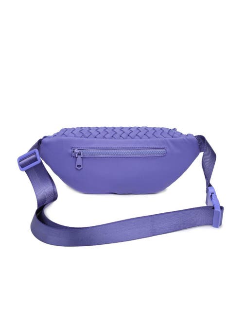 Sol And Selene Aim High Belt Bag In Periwinkle