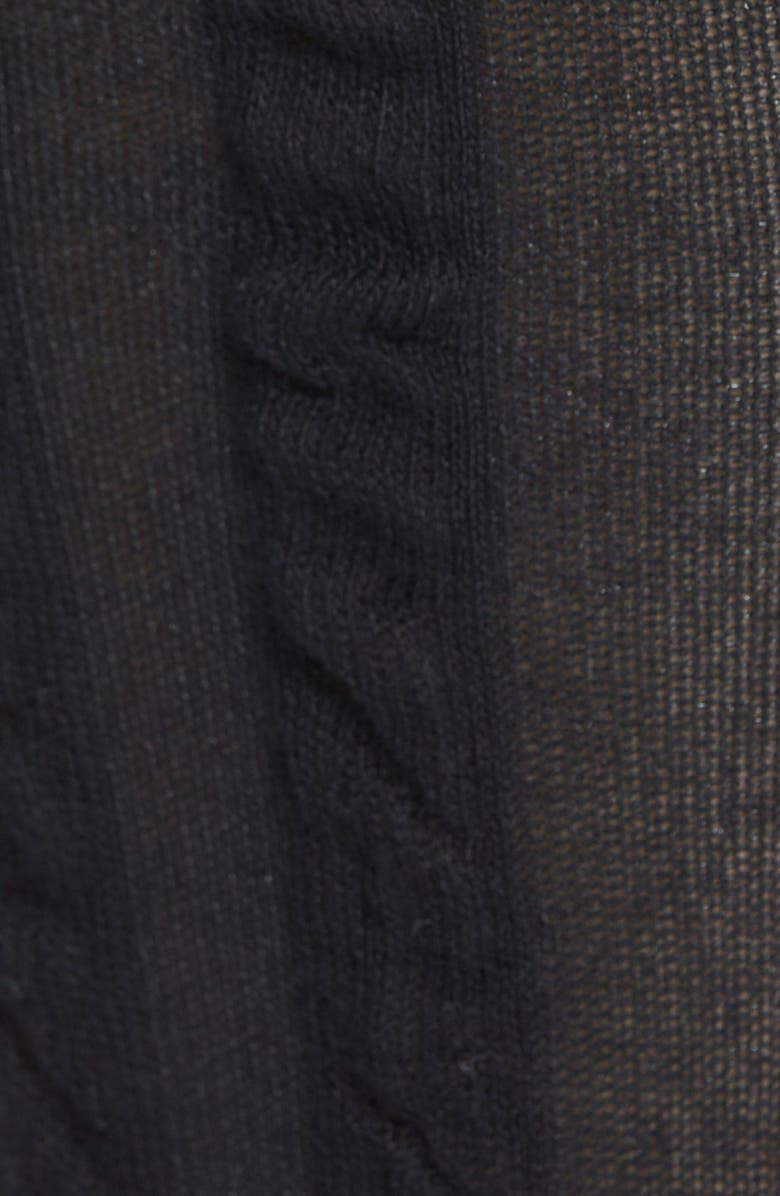 Arthur George by R. Kardashian 'Side Scrunch' Over the Knee Socks, Alternate, color, 