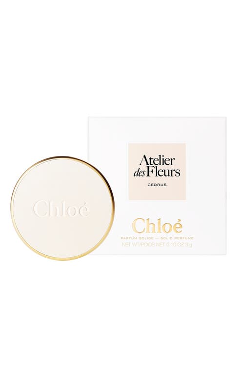 Chloé Atelier Des Fleurs Cedrus Solid Perfume
