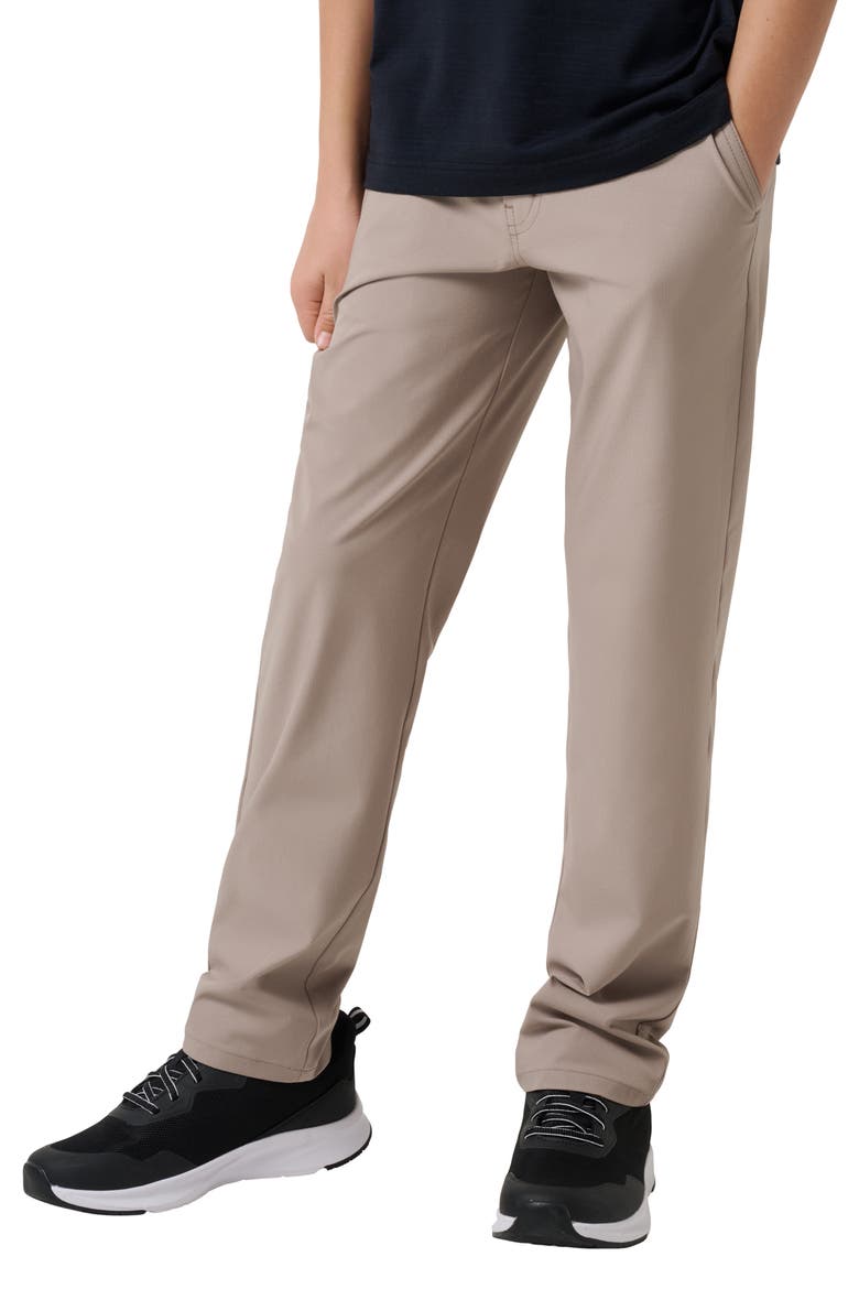 Kids' Y Wanderlust Golf Pants, Main, color, KHAKI