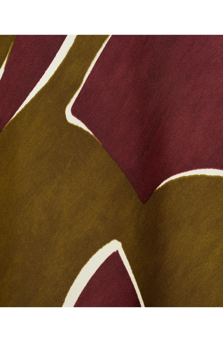 MANGO Print Midi Skirt, Alternate, color, 