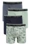 Assorted 4-Pack Stretch Cotton Boxer Briefs