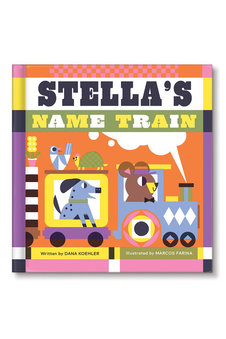 'My Name Train' Personalized Book, Main, color, MULTI