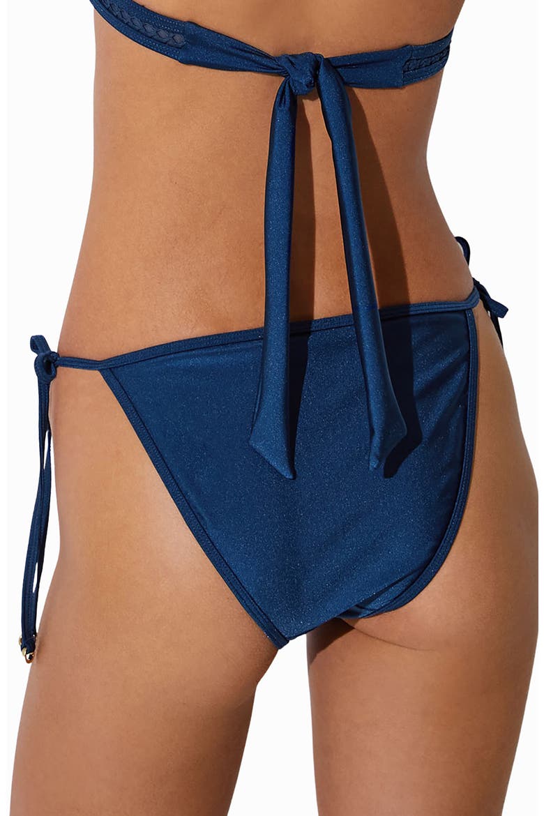 Hennel Side Tie Bikini Briefs, Alternate, color, BLUE