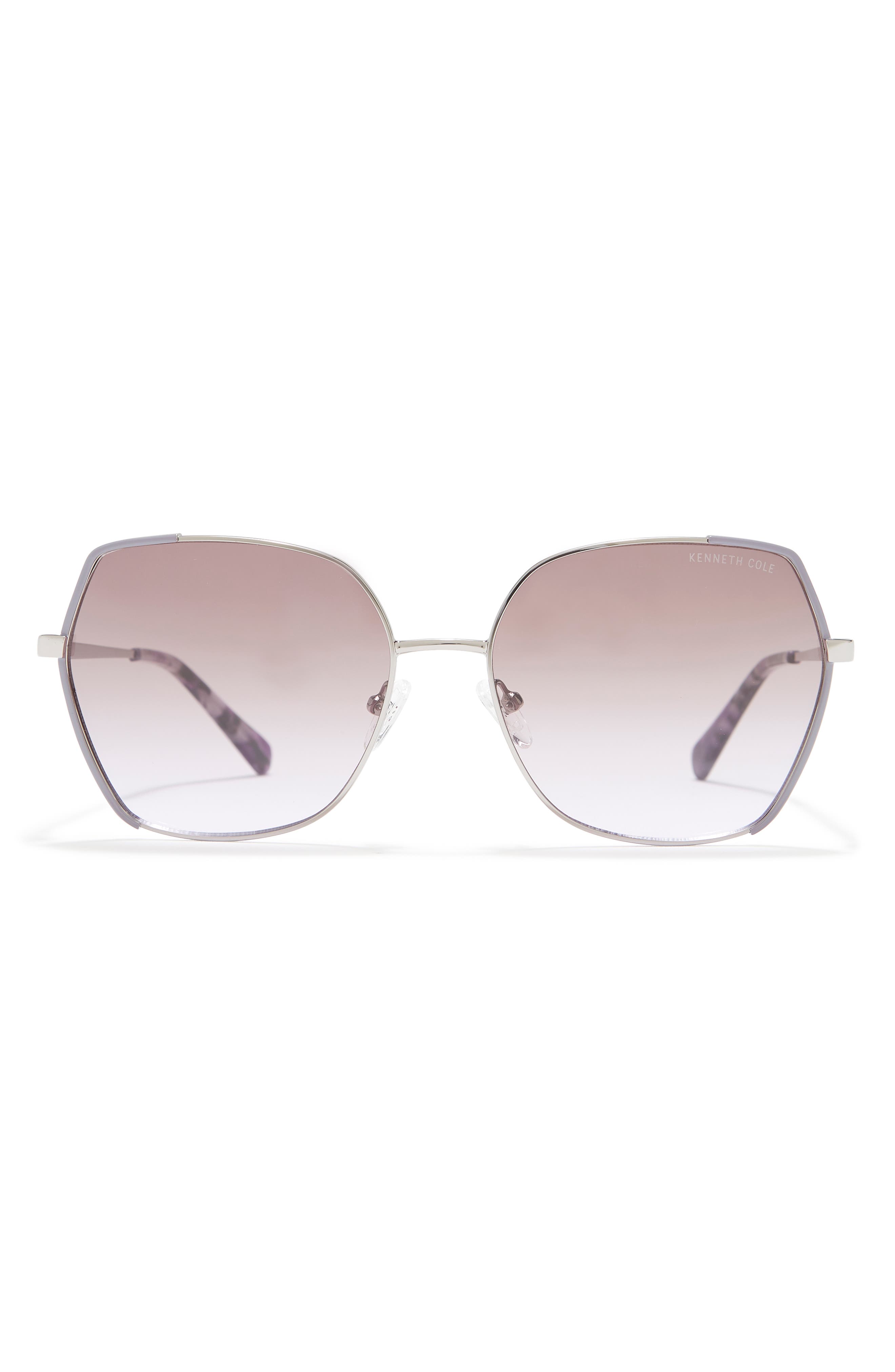 Kenneth Cole Geometric 60mm Sunglasses