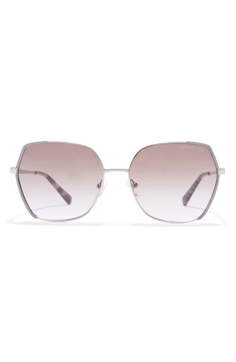 Geometric 60mm Sunglasses