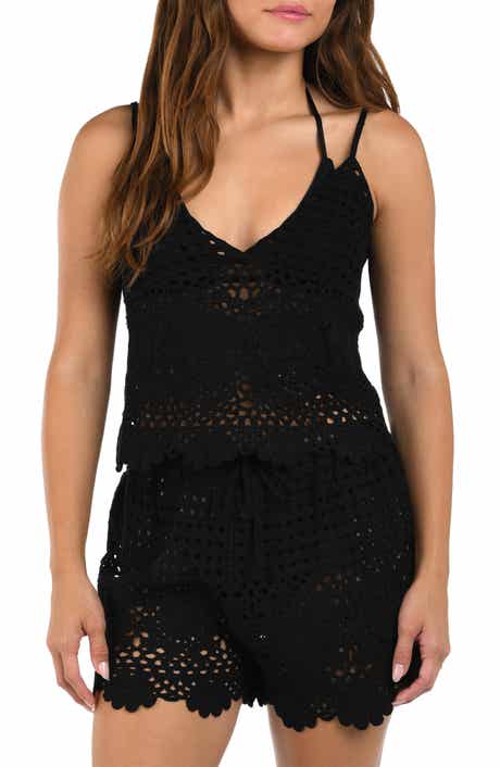 Citrus Crochet Cover-Up Camisole