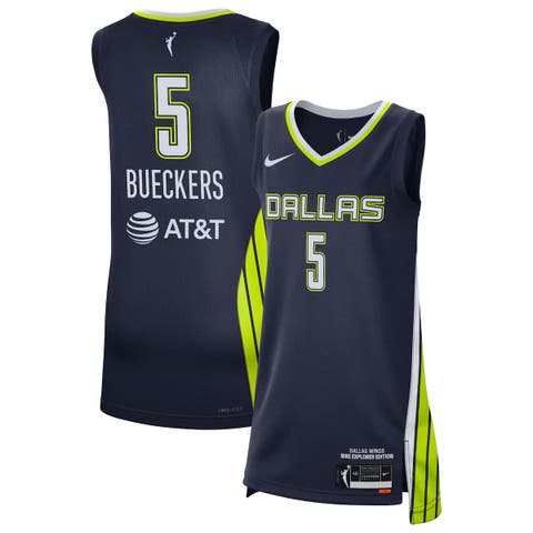 Unisex Nike Paige Bueckers Navy Dallas Wings 2025 WNBA Draft Explorer Edition Victory Player Jersey