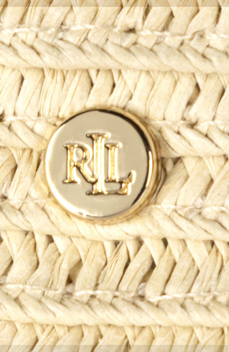 Lauren Ralph Lauren Open Weave Straw Bucket Hat, Alternate, color, 
