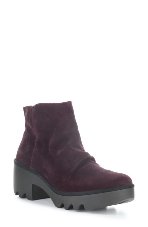 Tulp Lug Sole Platform Bootie (Women)