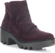 Fly London Tulp Lug Sole Platform Bootie