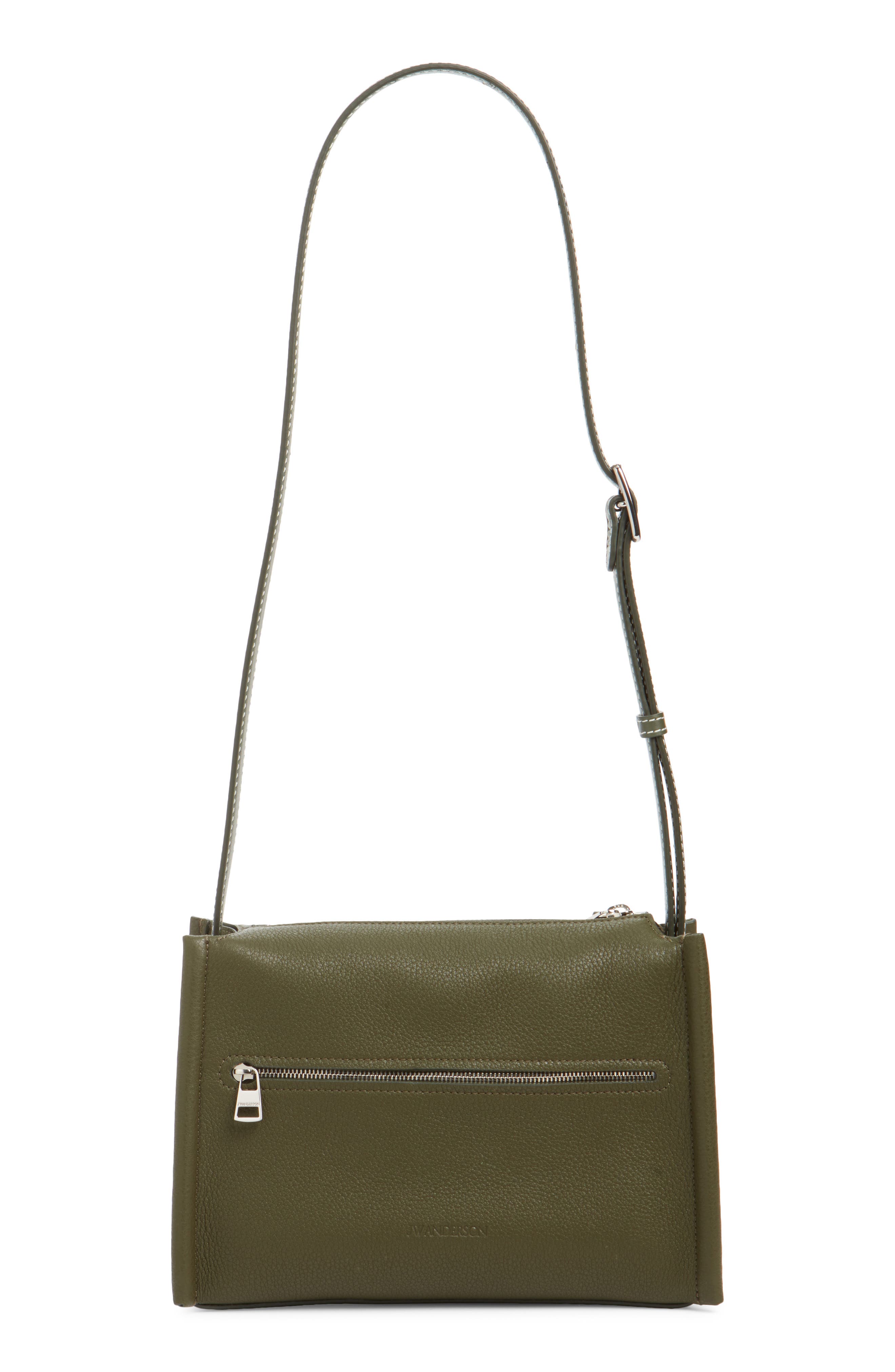 Small Loafer Messenger Bag, Alternate, color, KHAKI 575