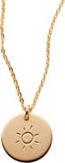 MADE BY MARY Wonder Disc Necklace