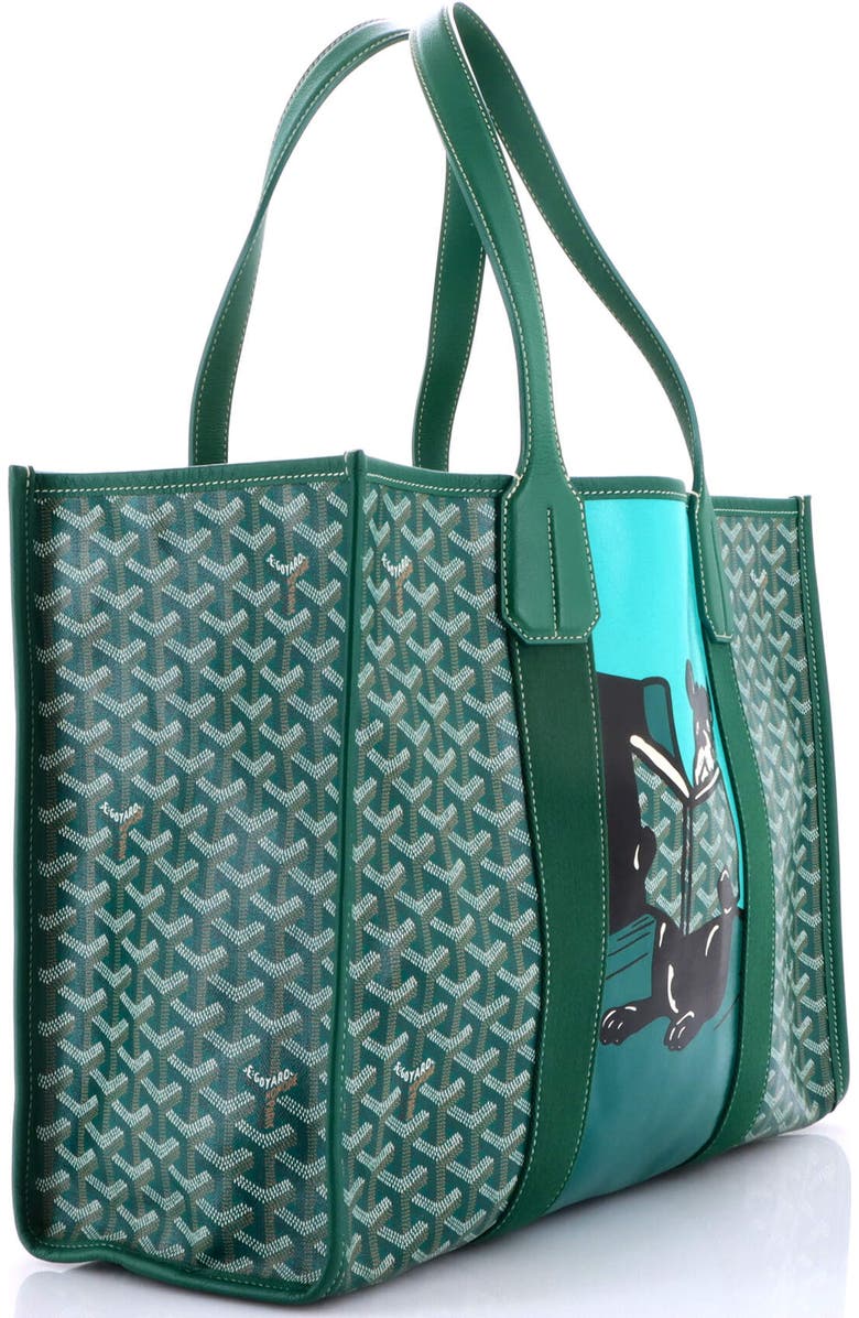 Pre-Owned Goyard Villette Tote Printed Coated Canvas MM, Alternate, color, Print