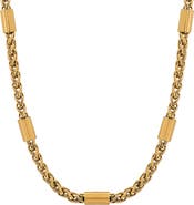 HMY JEWELRY Station Chain Necklace