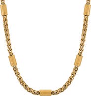 HMY JEWELRY Station Chain Necklace