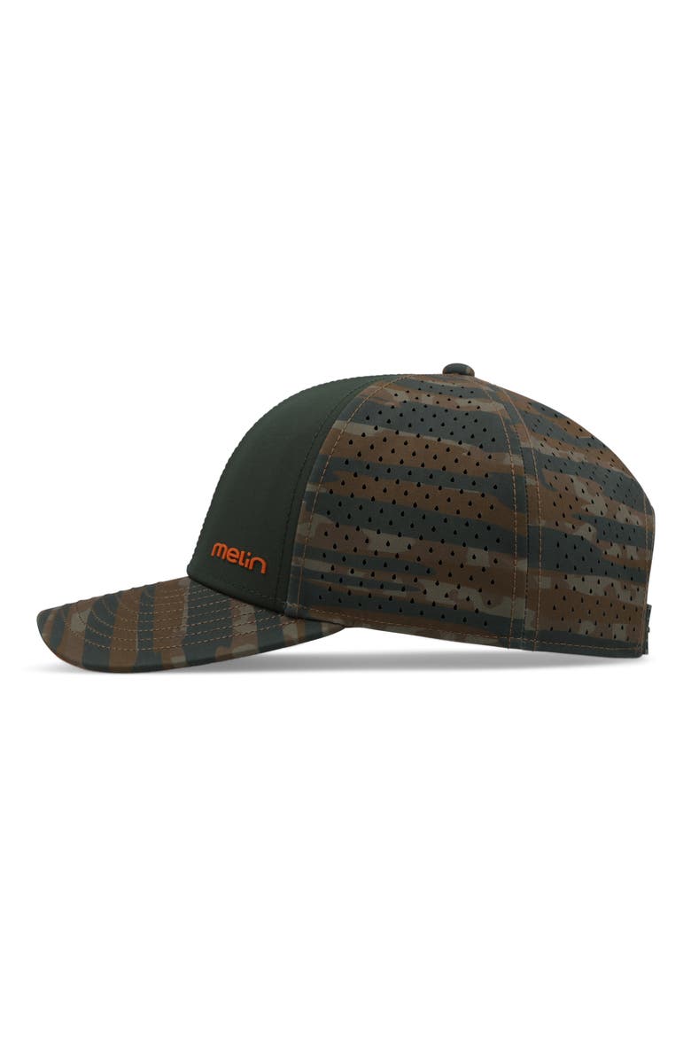 Hydro Compass Snapback Cap, Alternate, color, EVERGLADE CAMO
