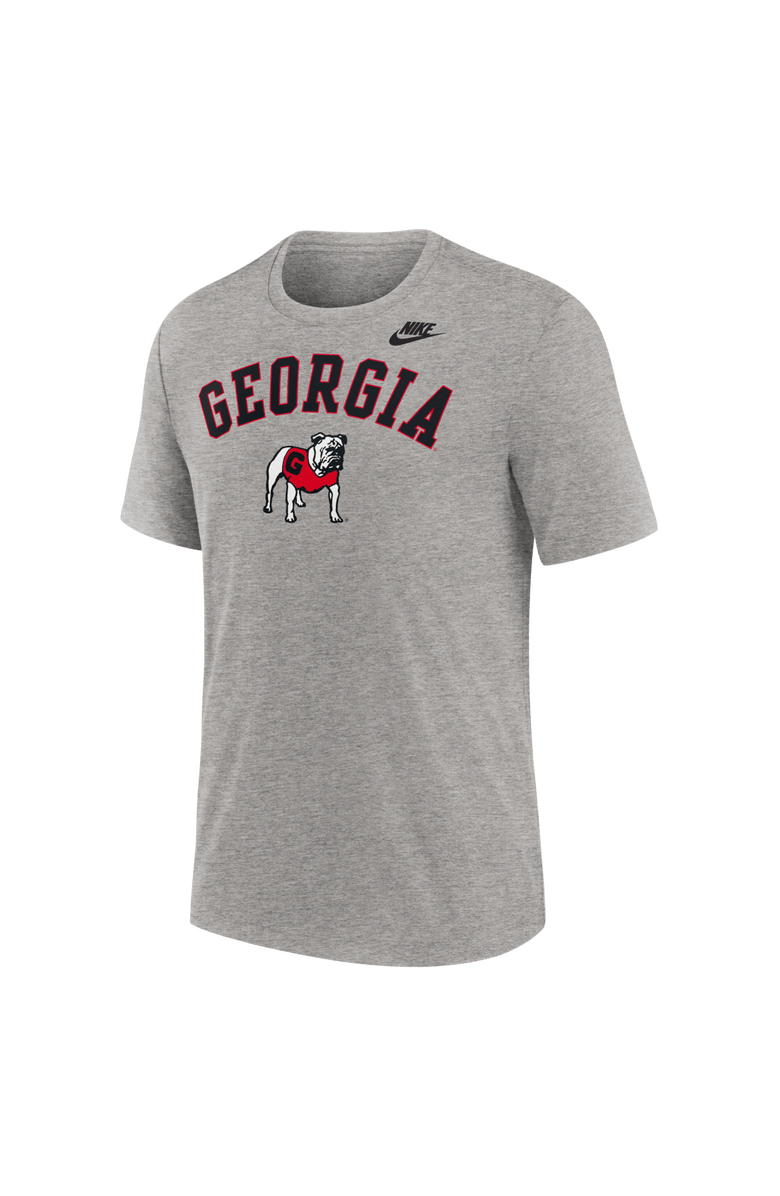 Nike Men's Nike Heather Gray Georgia Bulldogs Legacy Arch Tri-Blend T-Shirt, Alternate, color, Heather Gray