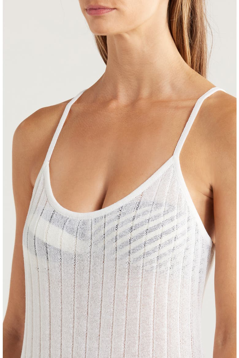 The Felice Rib Cover-Up Dress, Alternate, color, BRULE