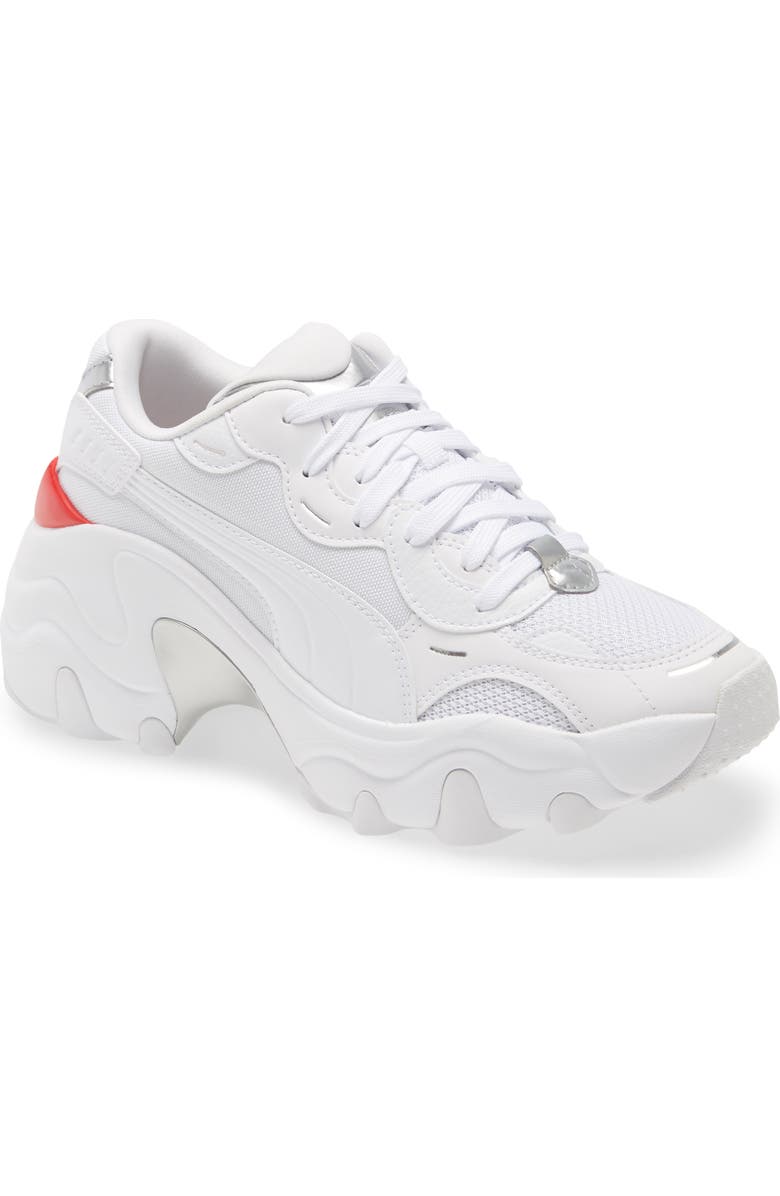 PUMA Pulsar Wedge Tech Glam Sneaker, Main, color,