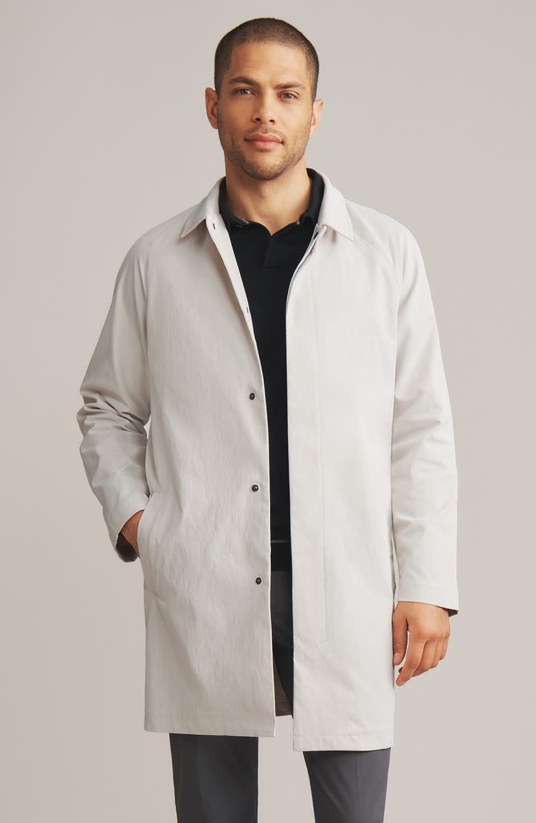 Rhone Aux Mac Coat, Alternate, color, Silver Moon