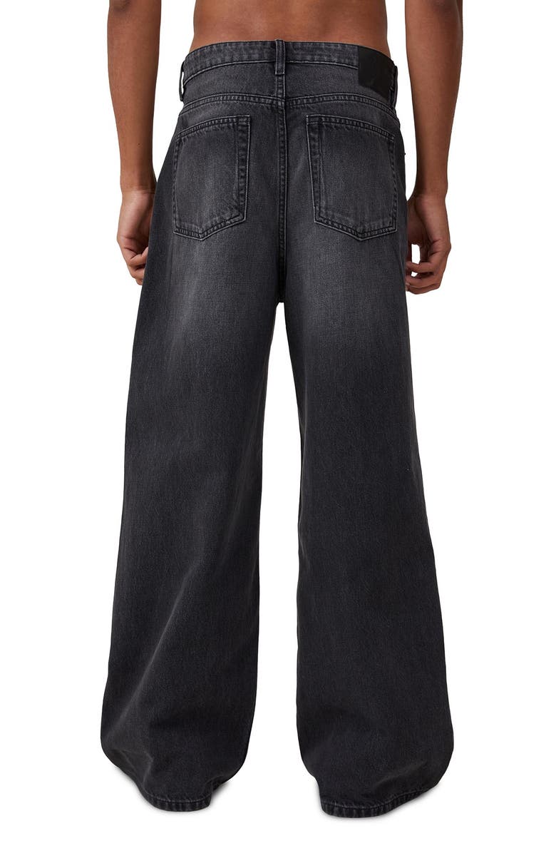 Cotton On Men's Super Baggy Jean, Alternate, color, Y2k Washed Black