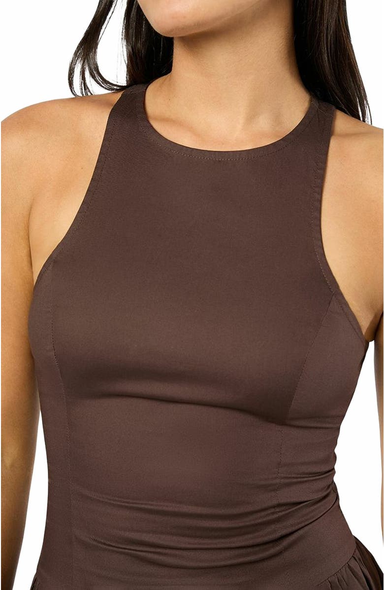 WeWoreWhat Halter Midi Dress, Alternate, color, 