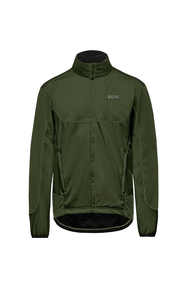 GOREWEAR C5 Gore Windstopper Thermo Trail Jacket - Men's, Main, color, Utility Green