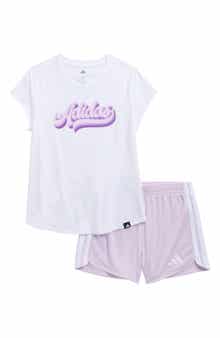 adidas Kids' Graphic T-Shirt & Shorts Set