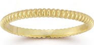 SPHERA MILANO 14k Gold Over Sterling Silver Twist Band Ring