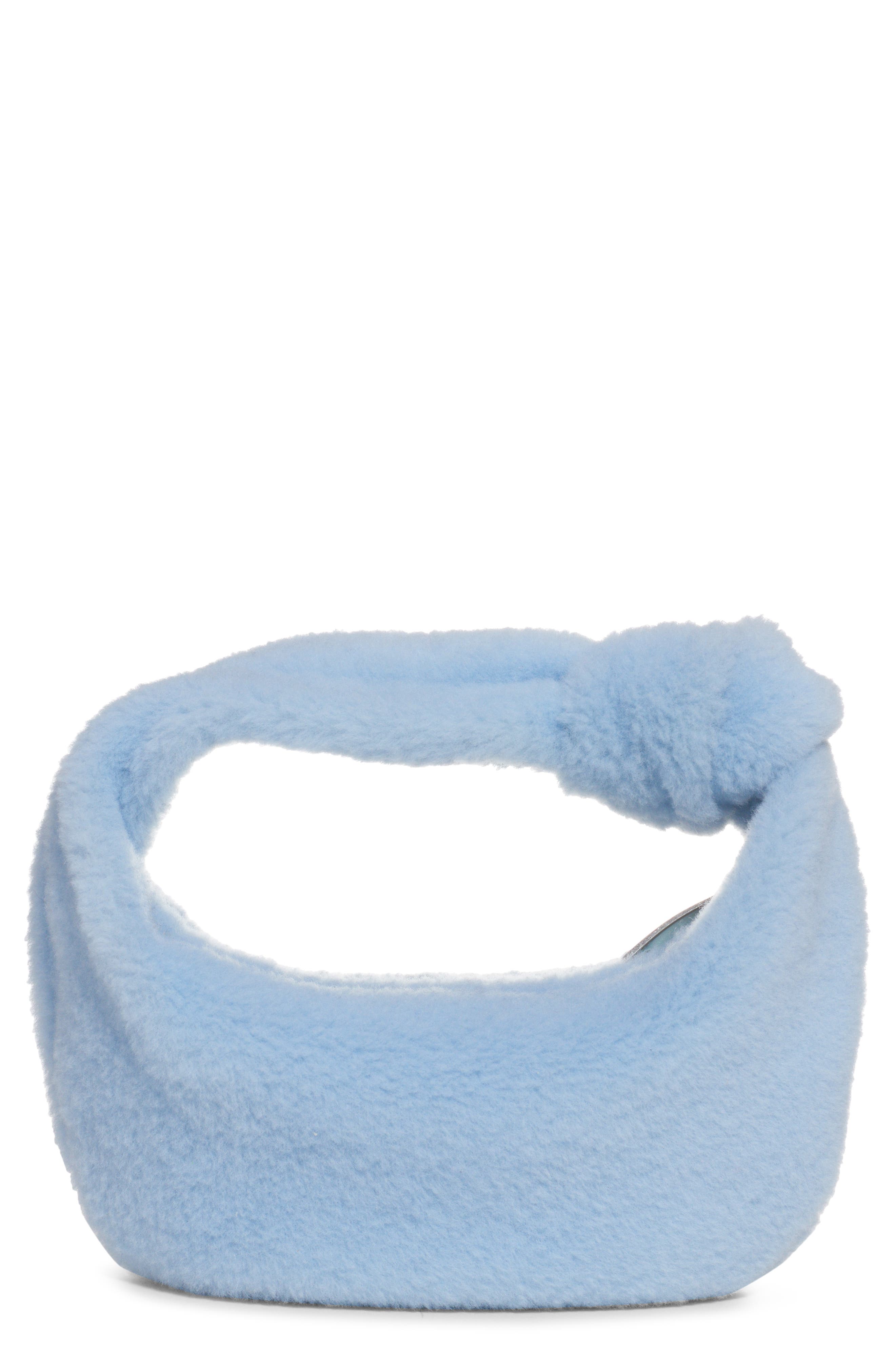 Bottega Veneta Mini Jodie Genuine Shearling Hobo, Main, color, 