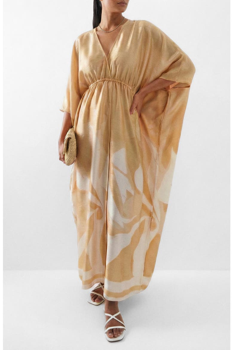 Rocio Naim Caftan Dress, Main, color, Rocio Yellow