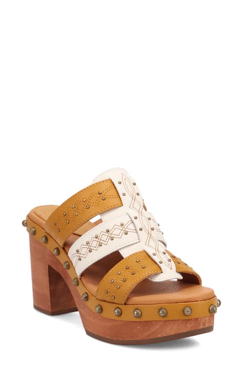 Dingo Chateau Platform Wedge Sandal in Plantain 