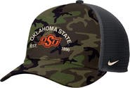 Nike Men's Nike Camo Oklahoma State Cowboys 2025 Military Appreciation Rise Adjustable Trucker Hat