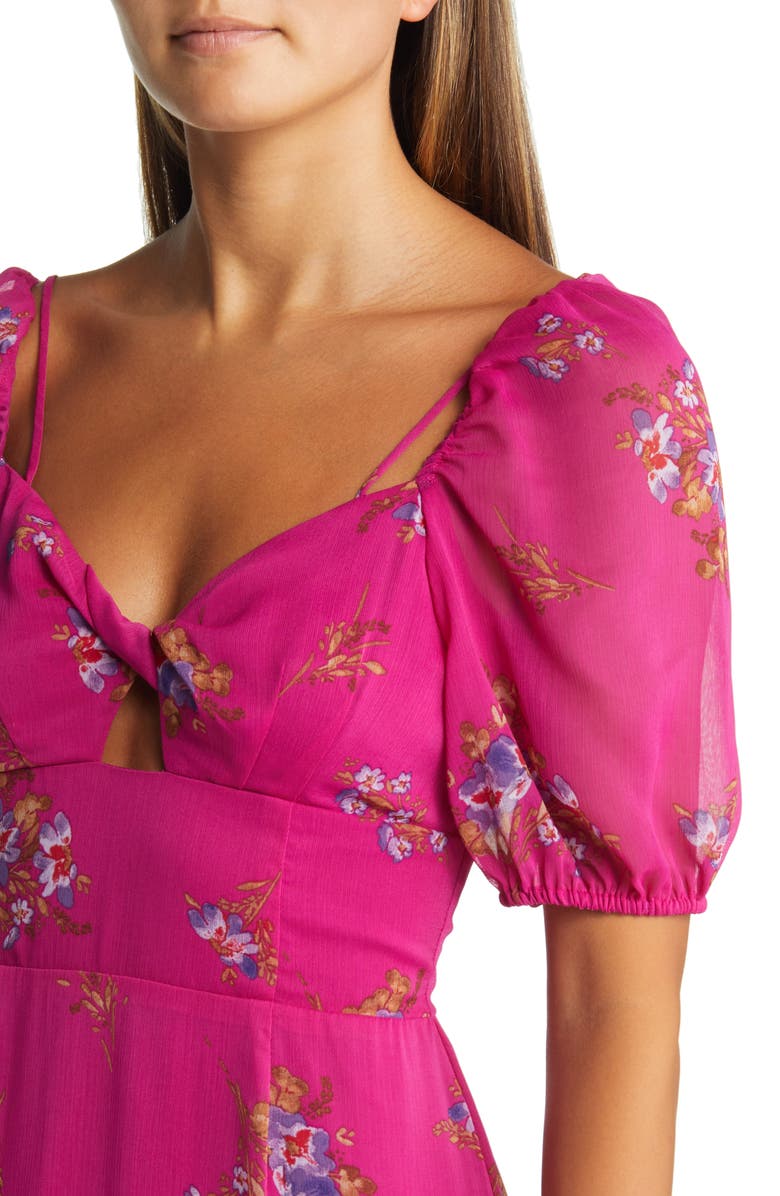 WAYF The Delilah Midi Dress, Alternate, color, 