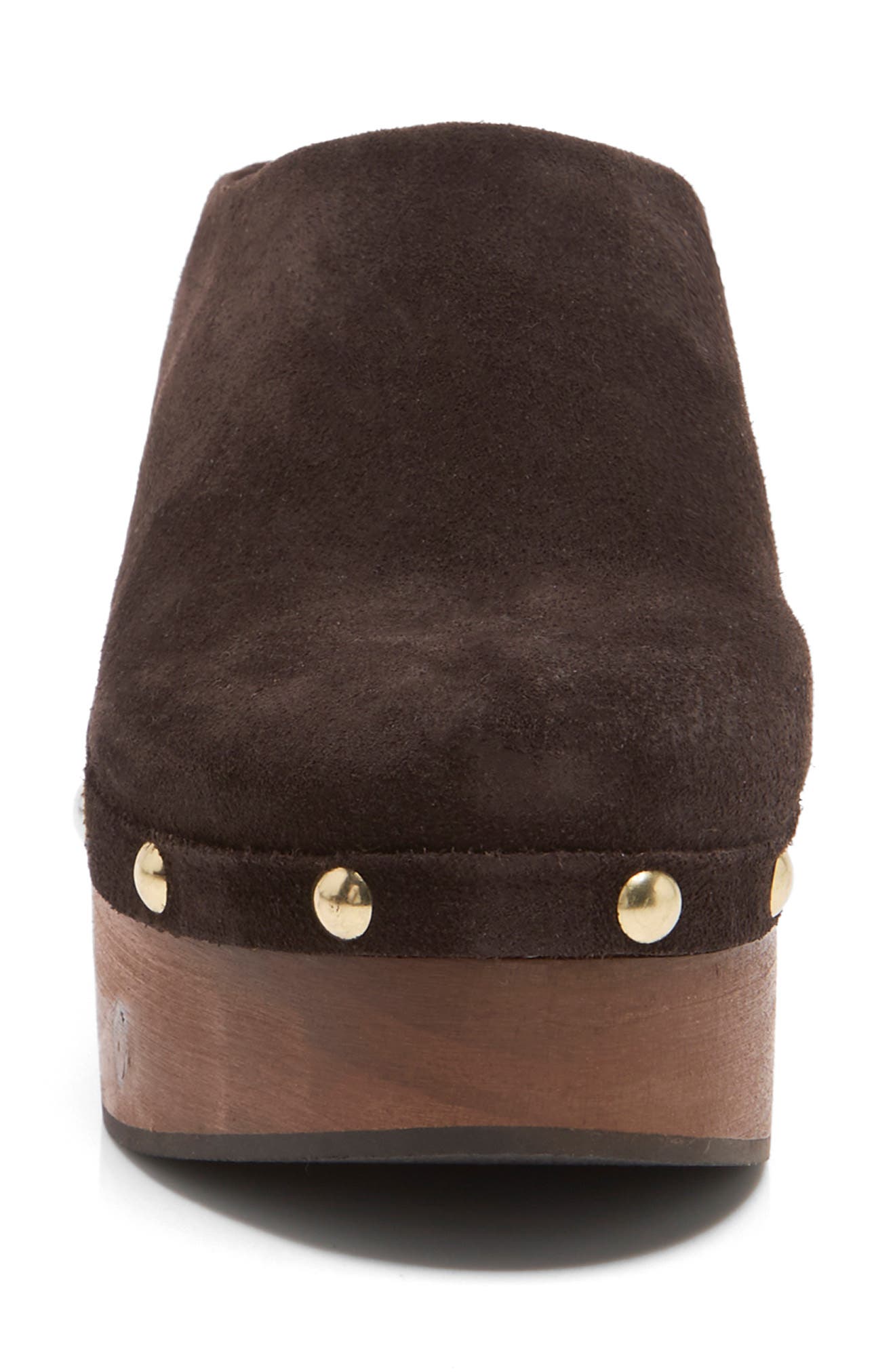 Calli Platform Clog, Alternate, color, WEATHERED MINK SUEDE