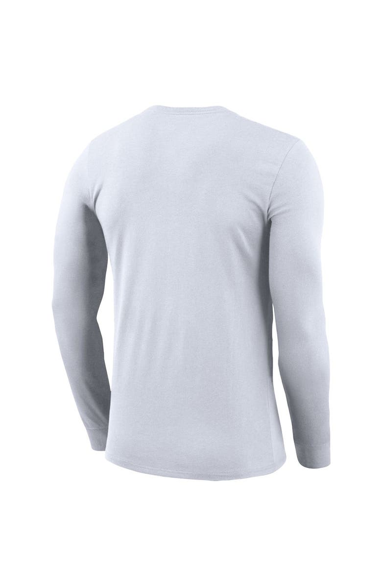 Nike Men's Nike White Michigan State Spartans Basketball Icon Legend Performance Long Sleeve T-Shirt, Alternate, color,