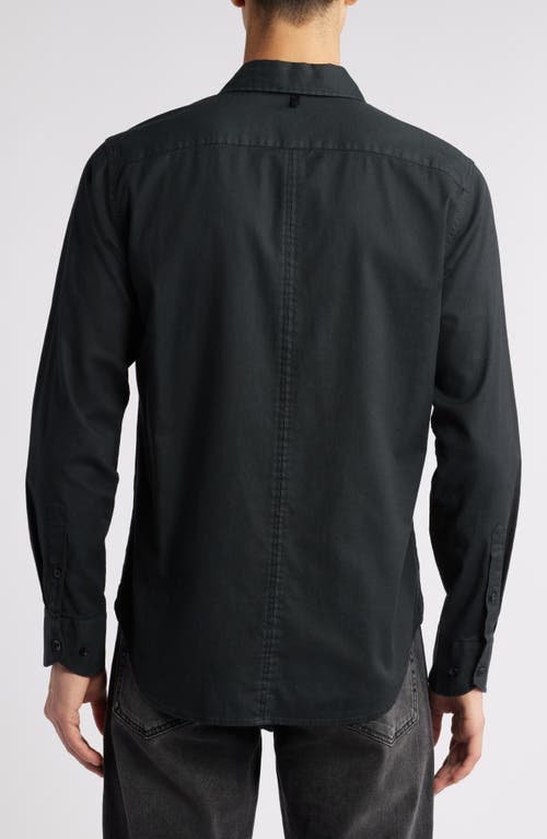 Rag & Bone Tomlin Cotton Dobby Button-up Shirt