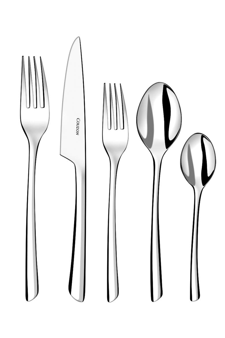 J'Ai Goute 5 Piece Place Setting, Main, color, STAINLESS STEEL