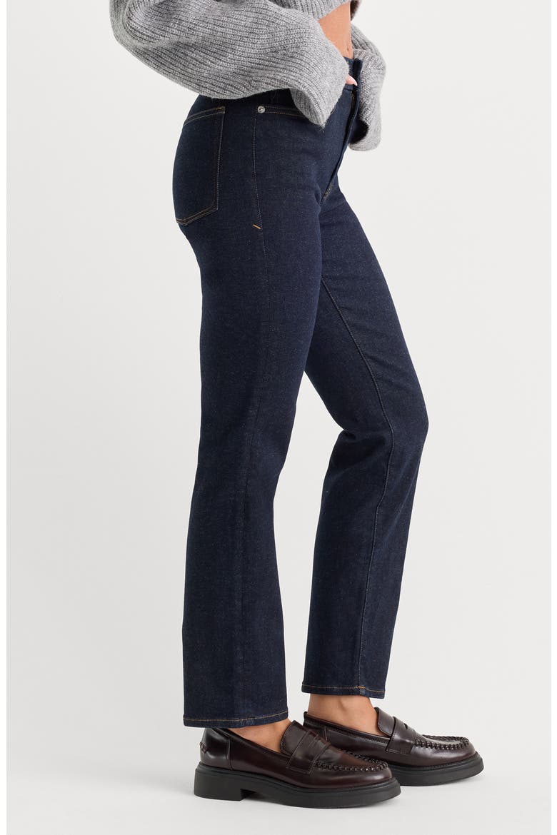 Always Fit High Waist Straight Leg Jeans, Alternate, color, DENETHICBLUE04