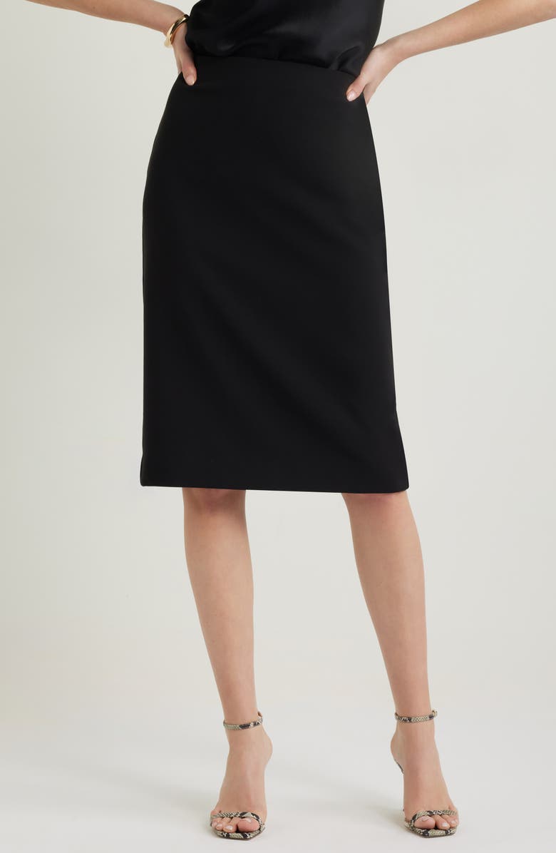 Nordstrom Stretch Pencil Skirt, Main, color, 